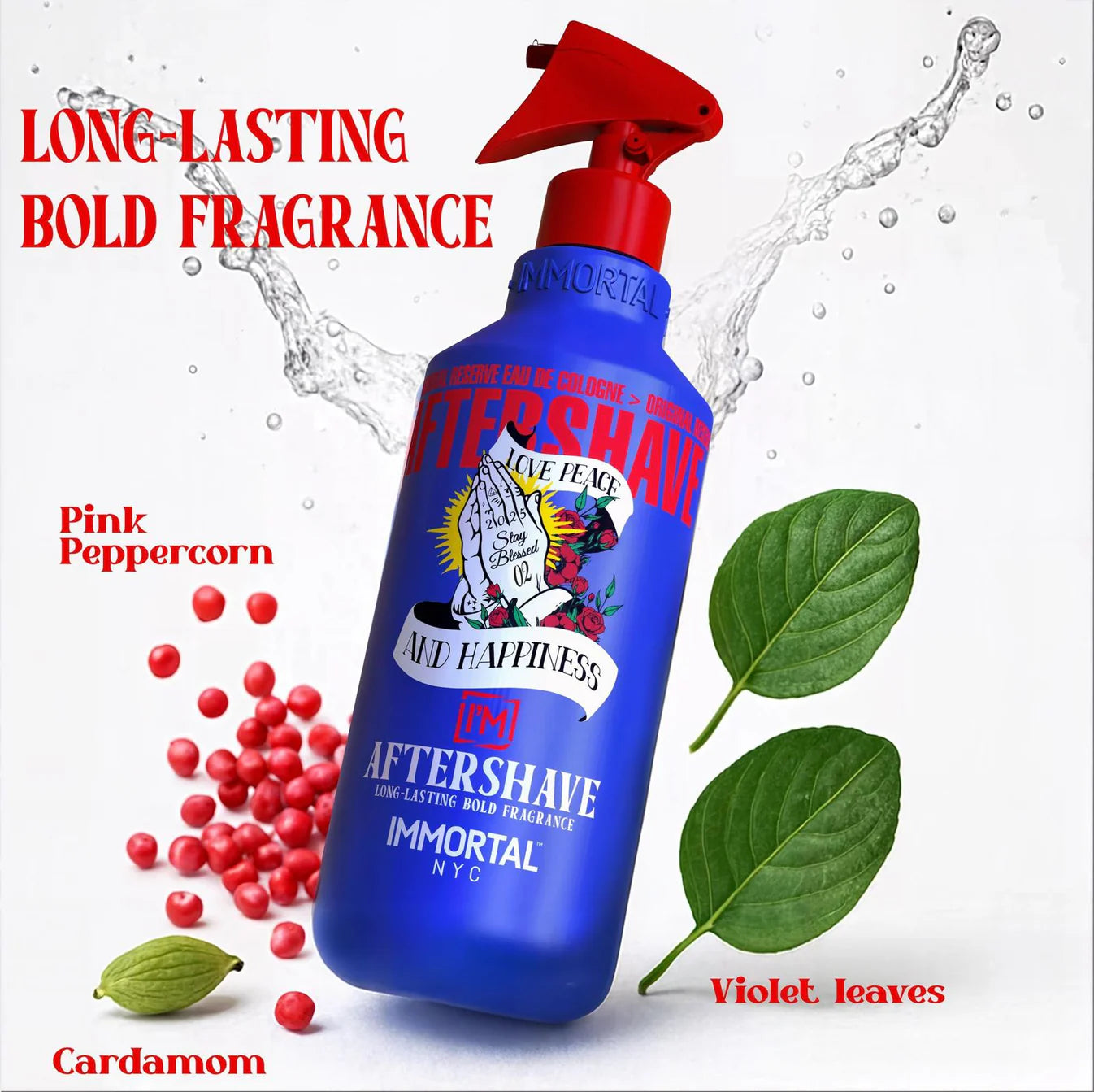 Immortal Stay Blessed Aftershave Cologne