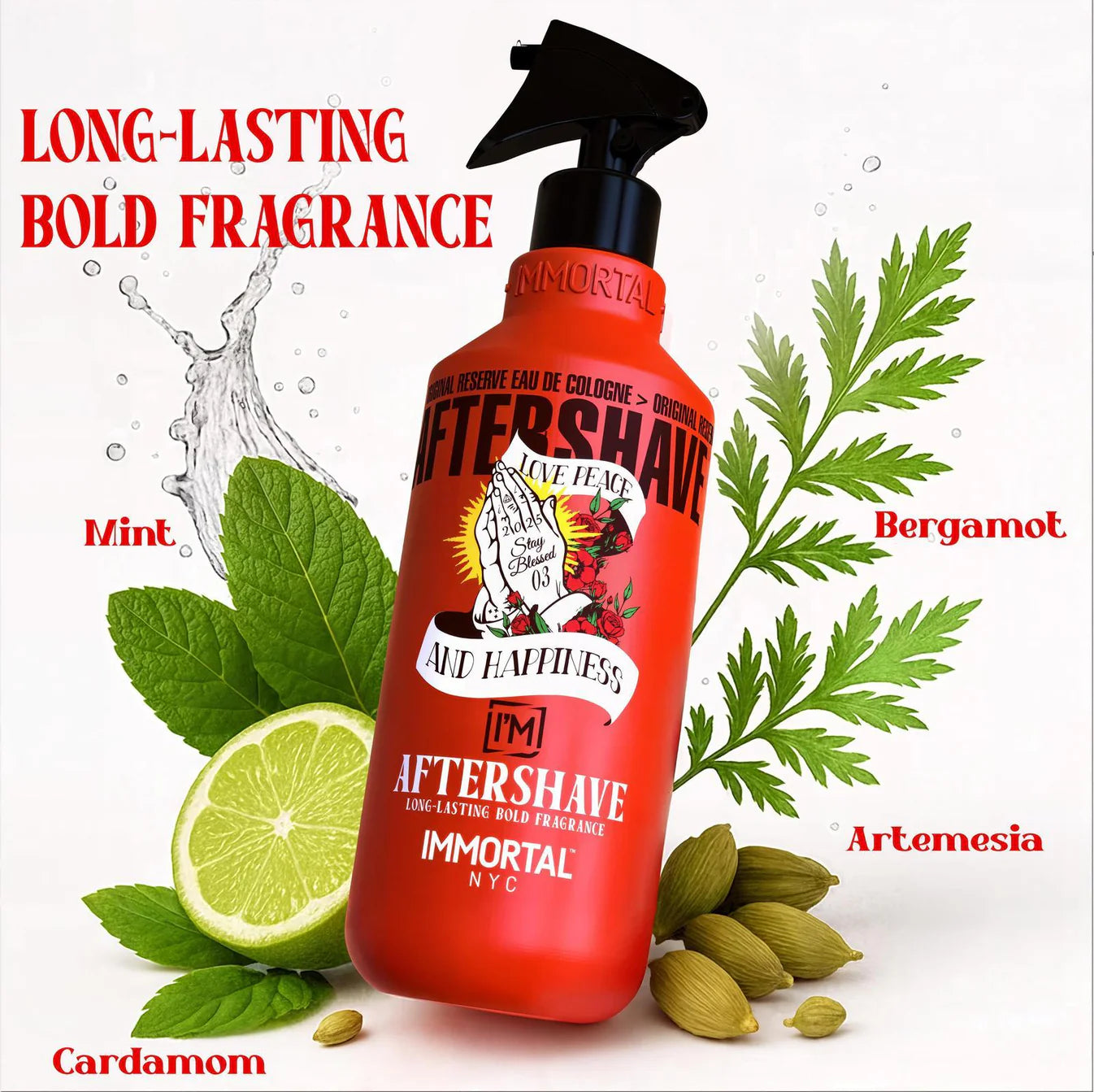 Immortal Stay Blessed Aftershave Cologne